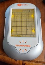 Sudoku Illuminated Handheld Electronic Game Touch Screen-missing stylus