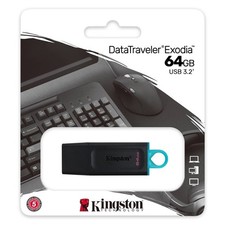 Kingston DataTraveler 100 Generation 3 62GB USB Flash Drive