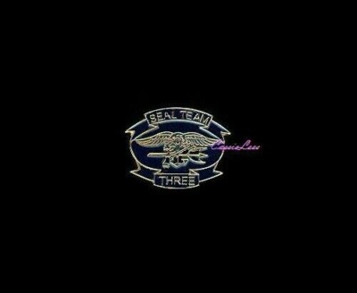 Seal Team Three 1'' + a custom promo pin