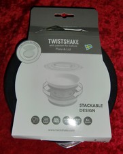 TWISTSHAKE, talerz z pokrywką, talerzem i pokrywką, czarny, nowy, oryginalne opakowanie