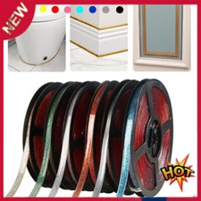 6M 8mm Ceramic Tile Mildewproof Gap Tape Adhesive Ceiling Edge Deco Trim Strips^
