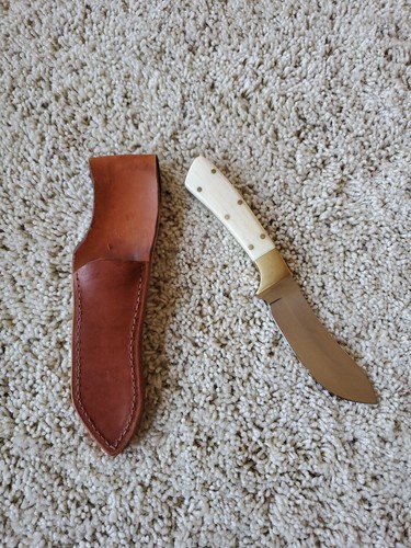 Vintage AX Knife Co. Bone Hunting Skinning Knife Near-Mint!! Free USPS Priority - Picture 2 of 14