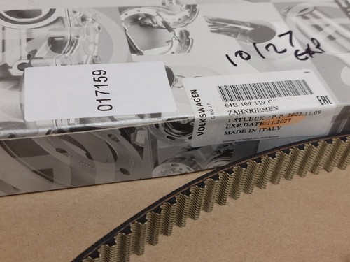 Skoda Yeti 5L Timing Belt 1.2 1.4 1.6 2014-2017 Rapid Kamiq 04E109119C Genuine - Picture 5 of 7