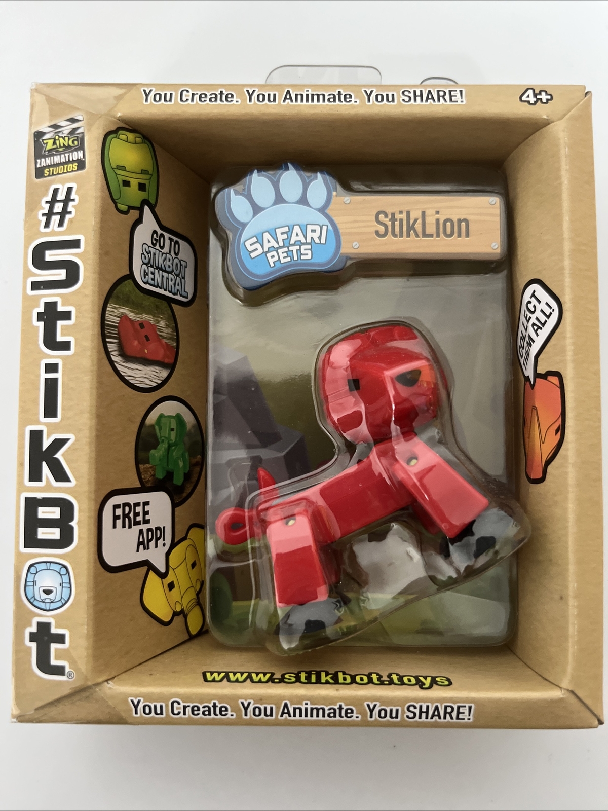 STIKBOT RED StikLion - Lion Create your own Animate Free Shipping BRAND NEW 8983416221 | eBay STIKBOT RED StikLion - Lion Create your own Animate Free Shipping BRAND NEW 8983416221 | eBay