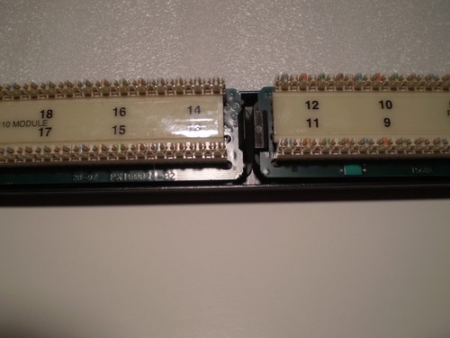 24-port 1U black PS5 HD-110 patch panel NORDX/CDT - Picture 8 of 11