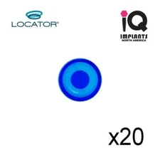 Zest LOCATOR Original Genuine Replacement Cap Standard X-Light, Blue 1.5lbs  20P