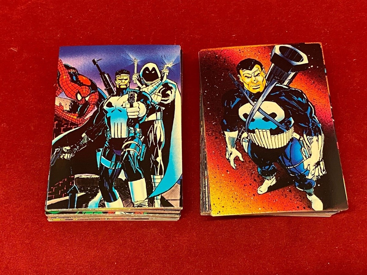 Punisher War Journal Entry Trading Cards Complete Set 1-90 Marvel