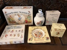 Vintage Beatrix Potter Peter Rabbit Wedgwood Lamp Base Never Used