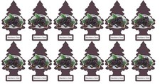 Lot Of New 12 Pack Little Trees Air Freshener Blackberry Clove Scent 4 Car Home