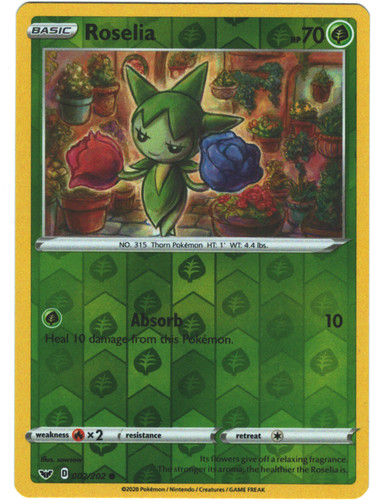 Roselia 014/196 Pokemon English Sword & Shield Lost Origin 2022 | eBay