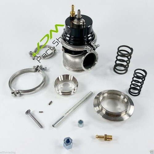 Turbocharger External Wastegate V-Band 60MM V60 24psi&14psi&16psi Spring Black - Foto 2 di 5