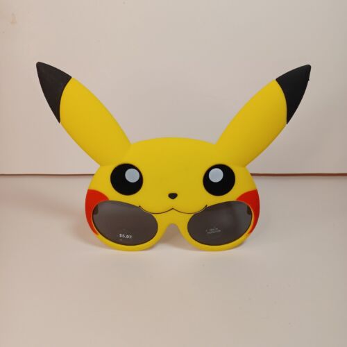 Pikachu Sun-Staches Sunglasses Pokemon Yellow Party Shades - Picture 1 of 2