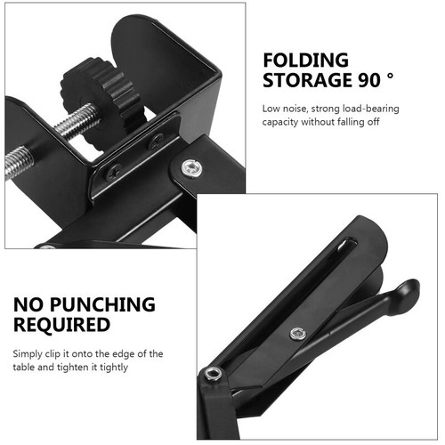 Foldable Stand Desk Expansion Arm Keyboard Hand Supports Desktop Desk Expansion - 第 4/22 張圖片