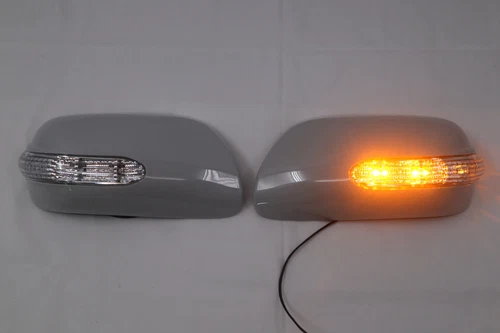 For Toyota Yaris Sedan Vios~2007-2012~mirror cover turn signal Light-Unpainted