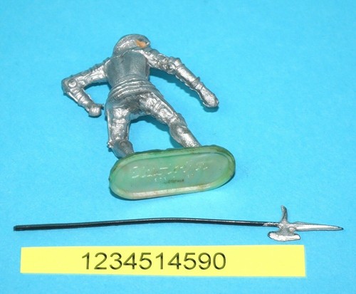 ELASTOLIN 4CM 40MM SERIES No. 8906 MEDIEVAL KNIGHT 1960s GERMANY - Bild 3 von 3