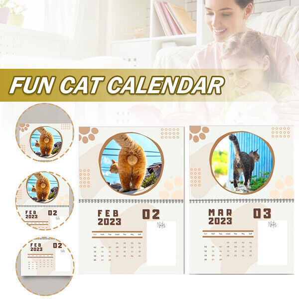 Tony Teddy Large 2023 Cat Calendar