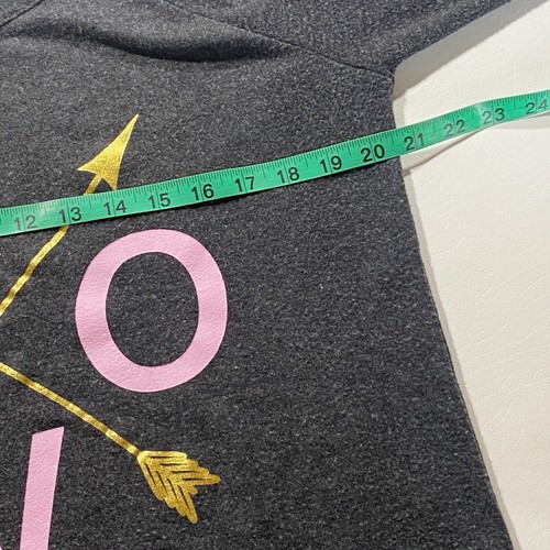 Chaser Love Strick Langarm Raglan Pullover Love Arrows Damen Größe L - Bild 8 von 10
