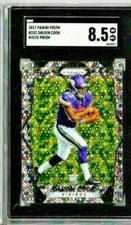 2018 Panini Prizm Dalvin Cook Disco Prizm SGC 8.5