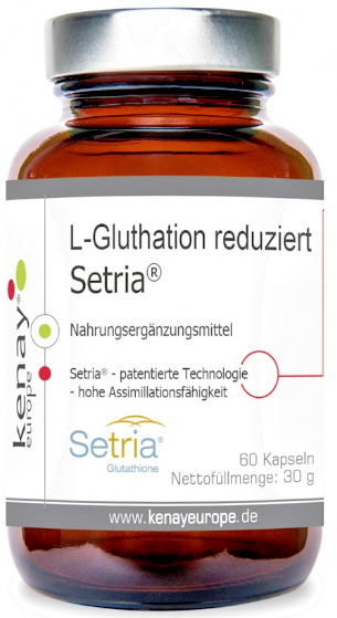 L-Glutathione Reduced Setria Kyowa Hakko Bio 60 Capsules - Dietary  Supplement