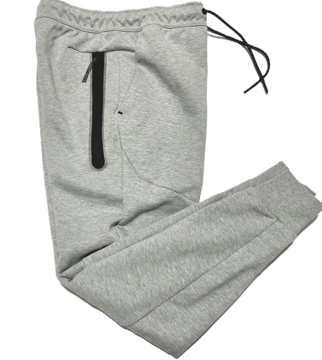 nike training tapered joggers in grey marl