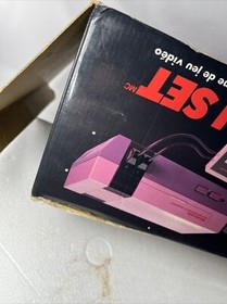 Nintendo Action Set Console bilingual box complete tested NES Mario Duck Read De