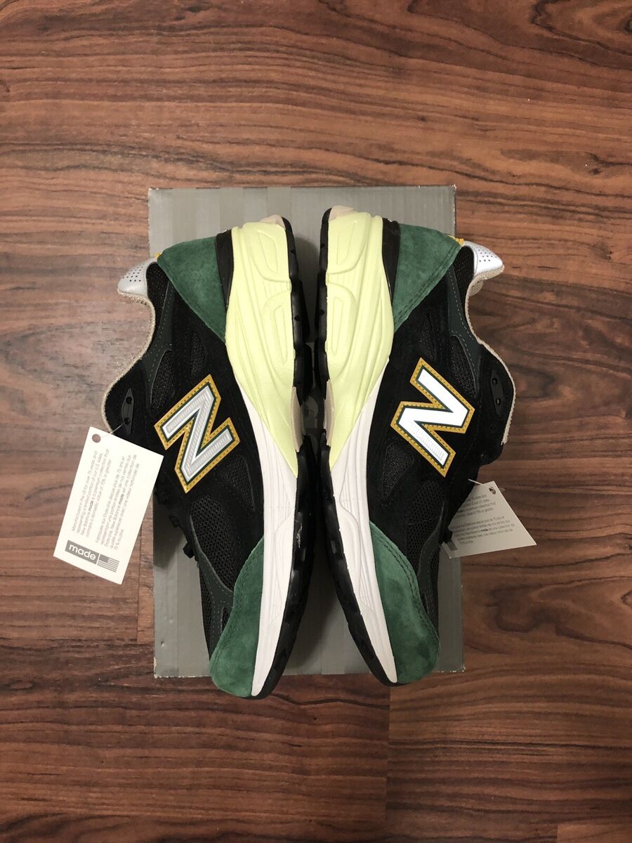 New Balance 990v3 'Black Green Yellow' Men's 8 US [M990CP3 New Balance 990v3 'Black Green Yellow' Men's 8 US [M990CP3
