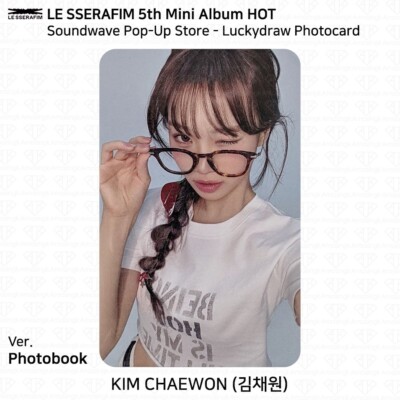 Le Sserafim 5th Mini Album HOT Soundwave POPUP STORE Luckydraw