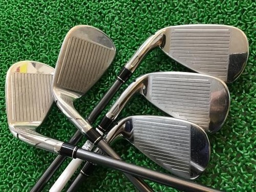 TaylorMade SIM MAX OS Iron Set / 6-PW / Flex Regular TENSEI Blue TM60 Excellent - Picture 5 of 10