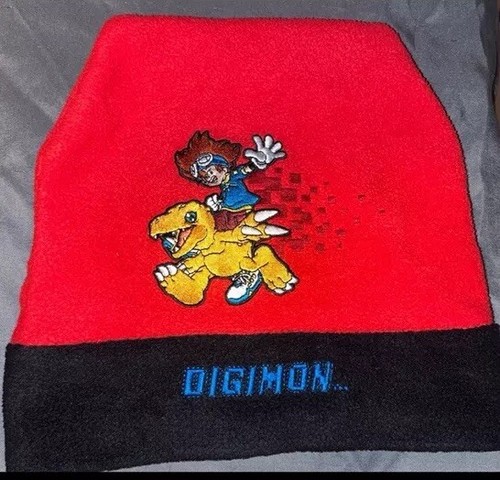 RARE! Vintage Digimon Unisex Slouchy Beanie/Winter Hat.