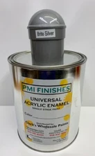 Brite Silver Gallon Single Stage ACRYLIC ENAMEL Car Auto Paint   