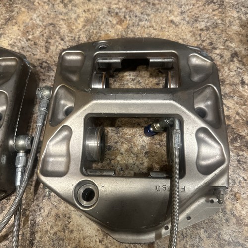 2 Performance Friction Racing Monoblock Brake Calipers 22.323.365.410.01 & 02 - Picture 3 of 8