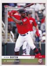 Bryon Buxton Minnesota Twins 2019 Topps NOW Road Opening Day OD-142 SP 115