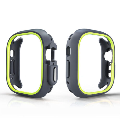 Custodia TPU per Apple Watch 10 9 8 7 6 5 SE Ultra 2 Cover Morbida Opaca 44/41/46/49mm - Foto 12 di 28