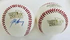 JOHN HENRY SIGNED 2013 WORLD SERIES LOGO BASEBALL BOSTON RED SOX AUTOGRAPH J2