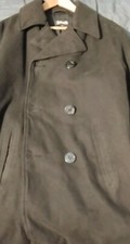 Pea Coat Schott Corduroy Insulated Warm Coat