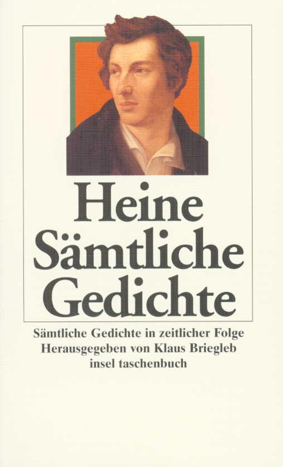 Thumbnail - Sämtliche Gedichte In Zeitlicher Folge | Heinrich Heine | Deutsch |