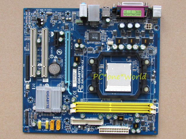 Carte Mère GIGABYTE GA-M61PME-S2 REV 2.0 - Socket AM2 - MicroATX - Occasion Fonctionnelle