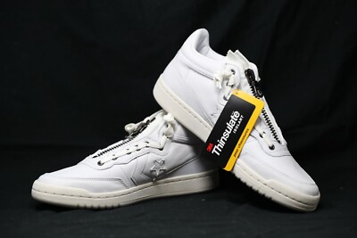 Converse Fastbreak Mid Zip Sneakers White Trainers UK EUR 43 CM  UK