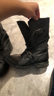 steve madden banddit black leather