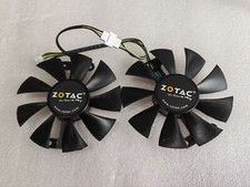 Pair Fans Cooler Fan For ZOTAC GTX 760 GTX 950 GTX760 GA91S2H 87mm Graphics Card