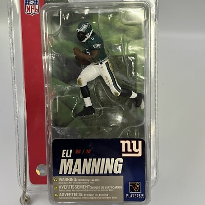 2006 McFarlane NFL Donovan McNabb Phil. Eagles figure NIP (ERROR) Manning Label