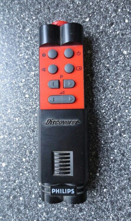 PHILIPS DISCOVERER 14S11B ￼￼珍品希少アンテナリモコン PHILIPS DISCOVERER TV Remote replacement parts, SLIDER / BATTERY
