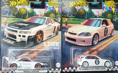 Hot Wheels Boulevard R34 Skyline LB-ER34 LBWK Liberty Walk