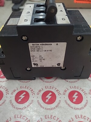 EATON HEINEMANN CIRCUIT BREAKER 3HAC0870-1 DM3S-Z20-1  20A 