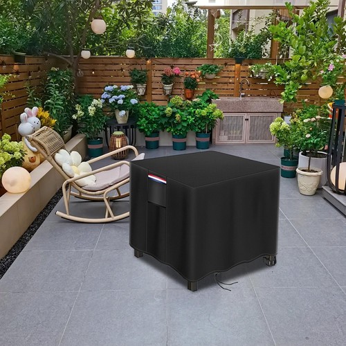 Rectangular Outdoor Patio Firepit Cover Windproof Table Cover approving - Picture 12 of 15