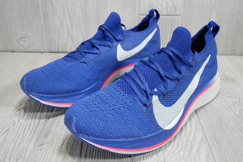 New Nike VaporFly 4% Flyknit AJ3857-400 Mens 10.5 Running Shoes Navy Sneakers - Picture 2 of 6