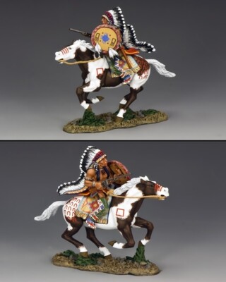 King and Country TRW061 Little Wolf - Cheyenne - The Real West Diecast Metal
