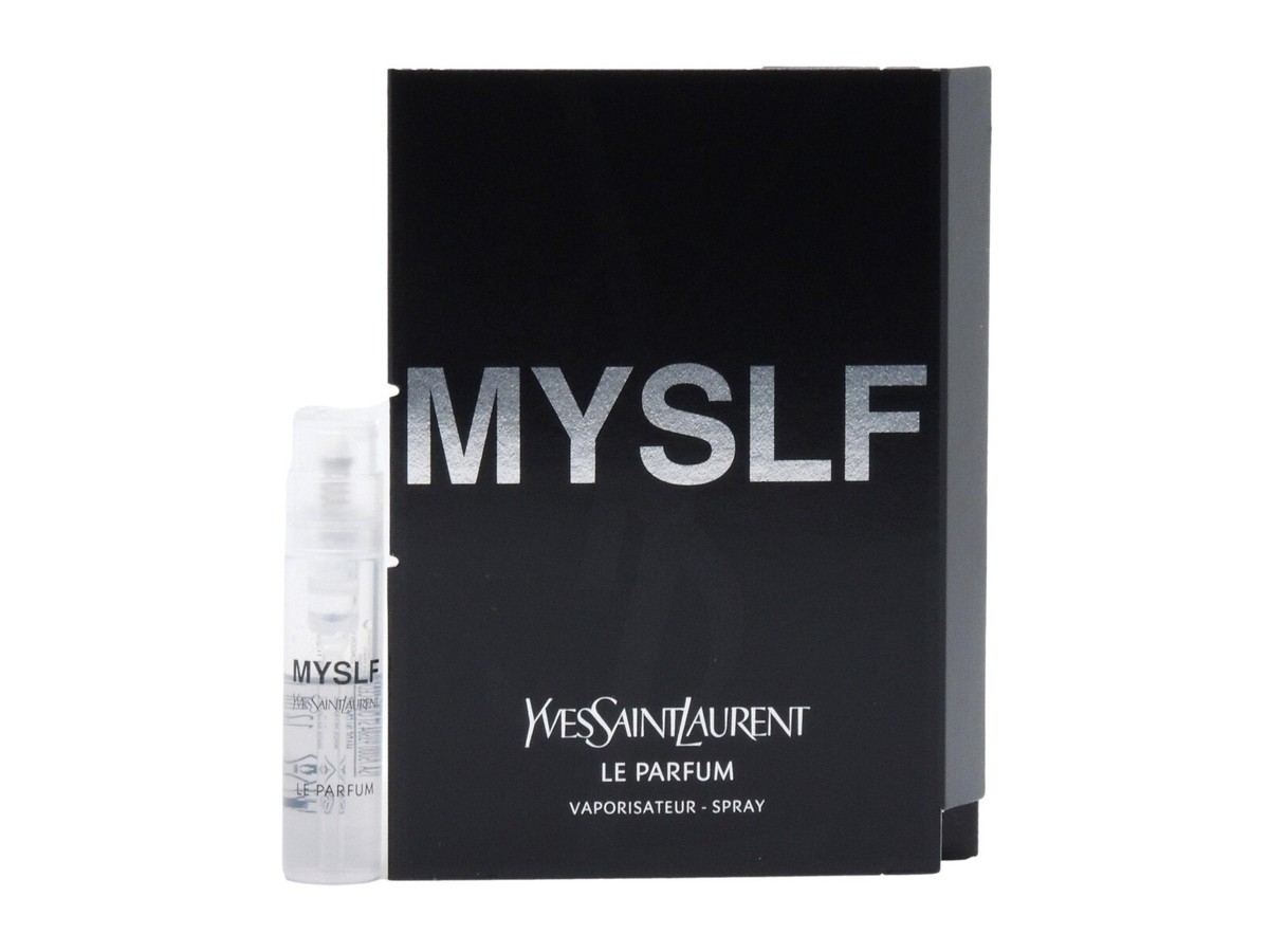 YSL YVES SAINT LAURENT MYSLF FOR MEN LE PARFUM 1.2ml .04oz x