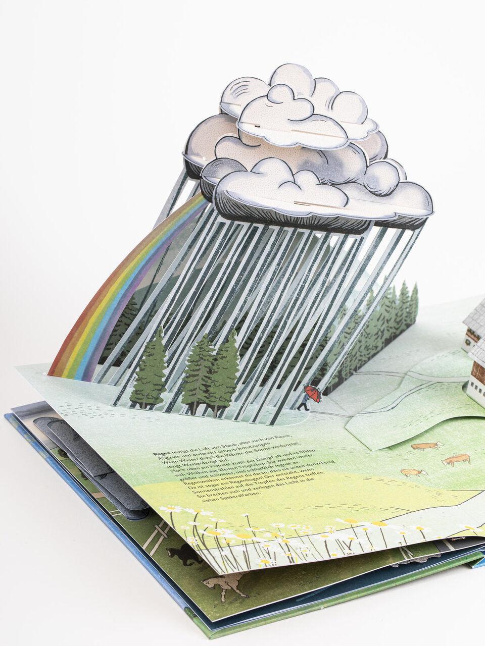 Thumbnail - Das Wetter. Pop-up-buch Maike Biederstädt