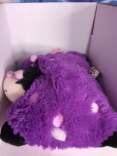 Pillow Pets PeeWee Ladybug 12” Purple Lady Bug Soft Stuffed Plush - Picture 6 of 9